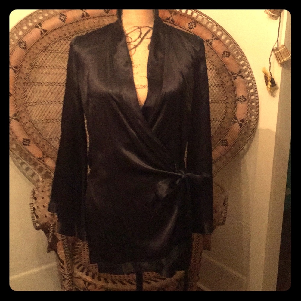 Kiki de Montparnasse silk robe